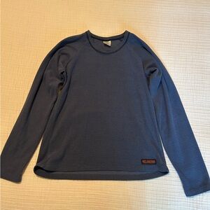 Melanzana Micro Grid Crew Neck